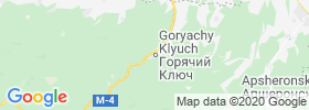 Goryachiy Klyuch map